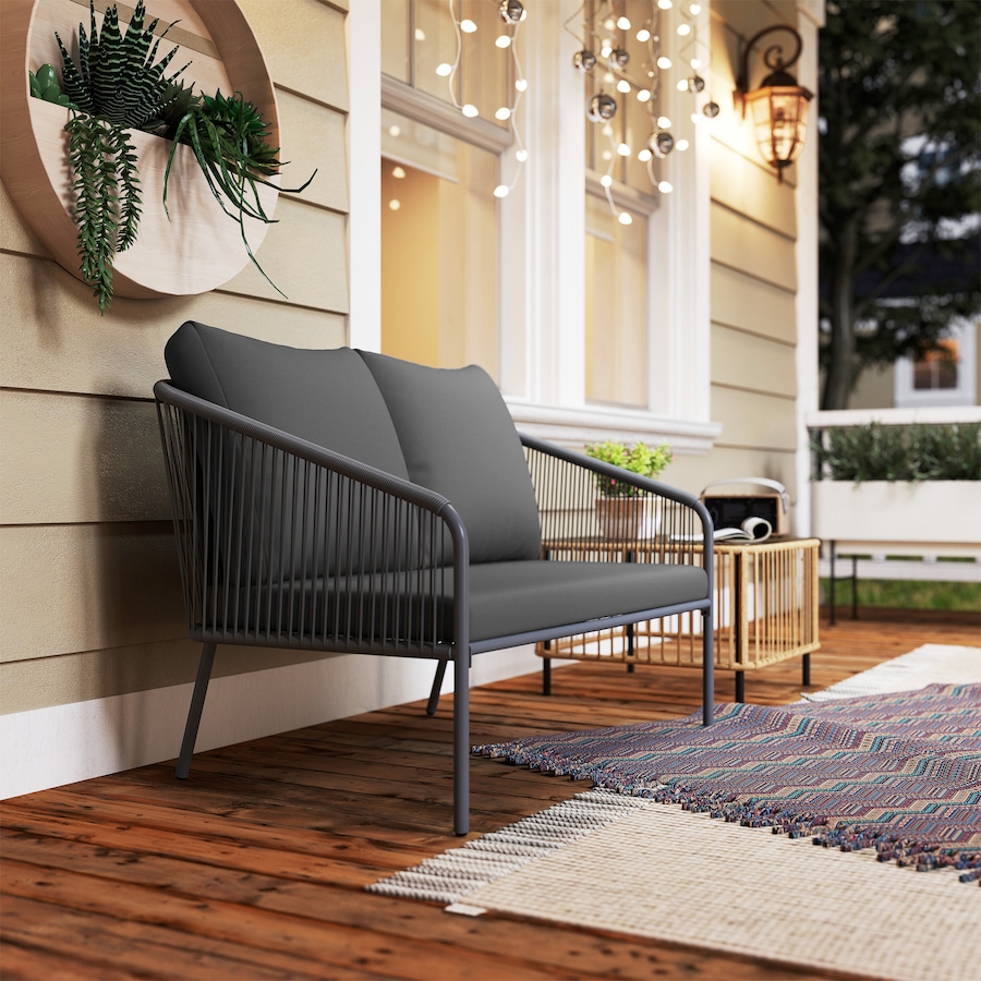 Image 968422_ALTMORE7.jpg, Product 968-422 / Price $194.99, Outsunny Garden Sofa with Cushions, 2-Seater Outdoor Balcony Rattan Sofa from Outsunny on TSC.ca's Home & Garden department