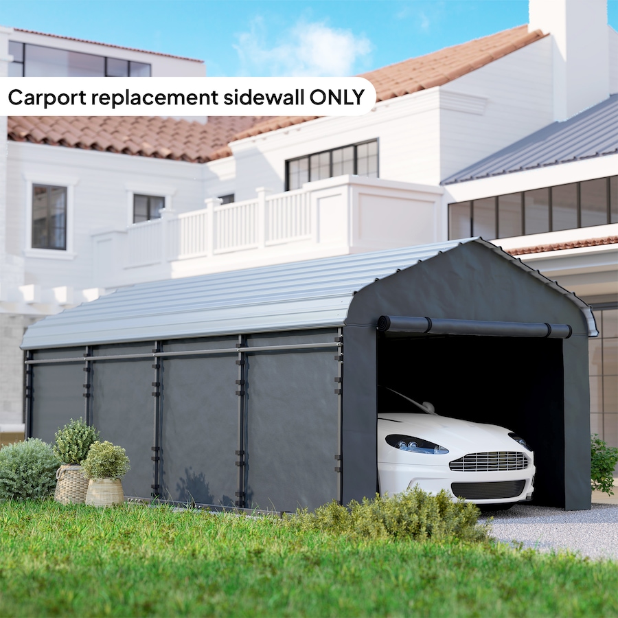Image 968437_ALTMORE10.jpg, Product 968-437 / Price $89.99 - $109.99, Outsunny Carport Replacement Canopy Cover Sidewalls for 10'x15'/12'x20' Carport from Outsunny on TSC.ca's Home & Garden department