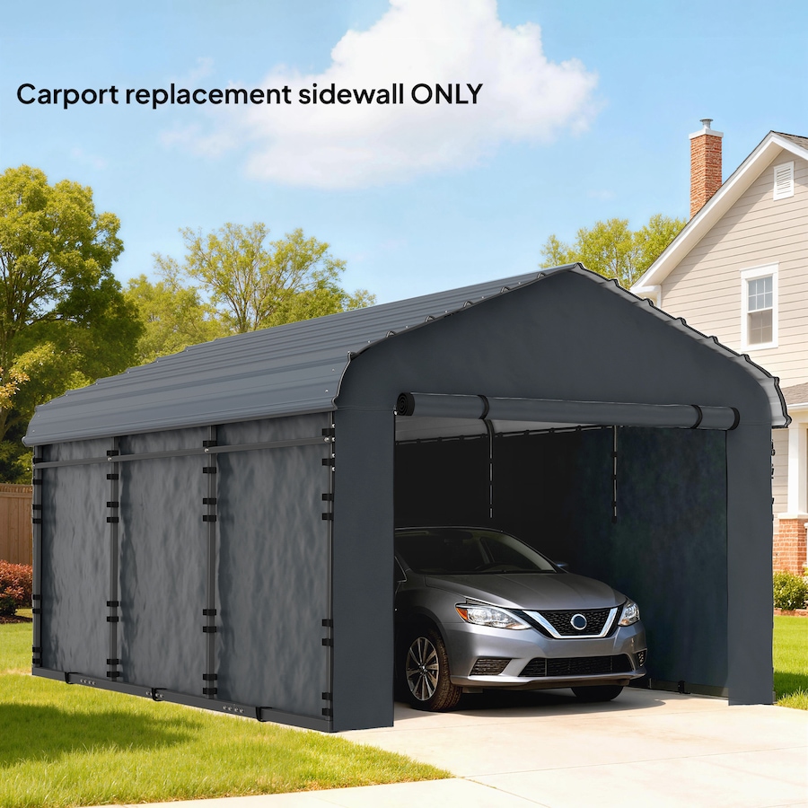 Image 968437_ALTMORE7.jpg, Product 968-437 / Price $89.99 - $109.99, Outsunny Carport Replacement Canopy Cover Sidewalls for 10'x15'/12'x20' Carport from Outsunny on TSC.ca's Home & Garden department