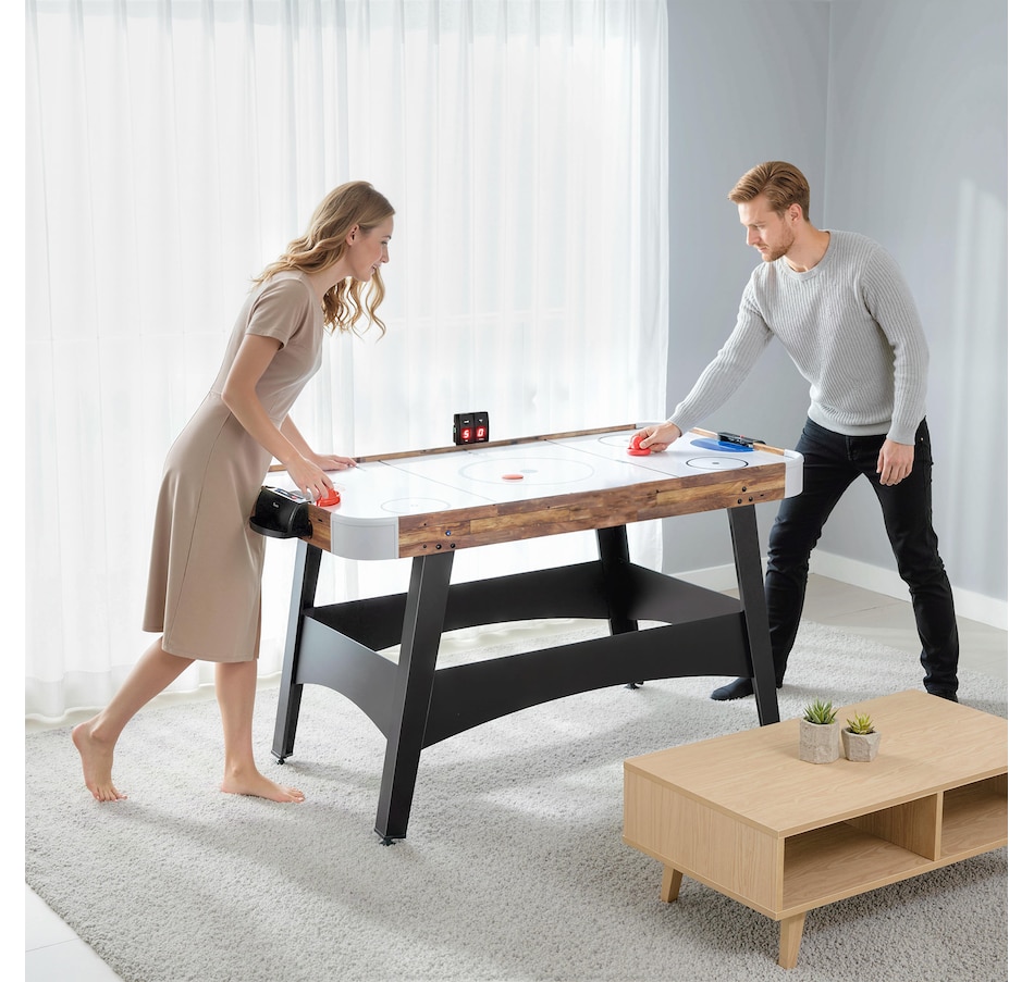 Image 968443_ALTMORE1.jpg, Product 968-443 / Price $143.99, Soozier 61" Air Hockey Table with LED Scoreboard, Pushers, Pucks from Soozier on TSC.ca's Toys & Hobbies department