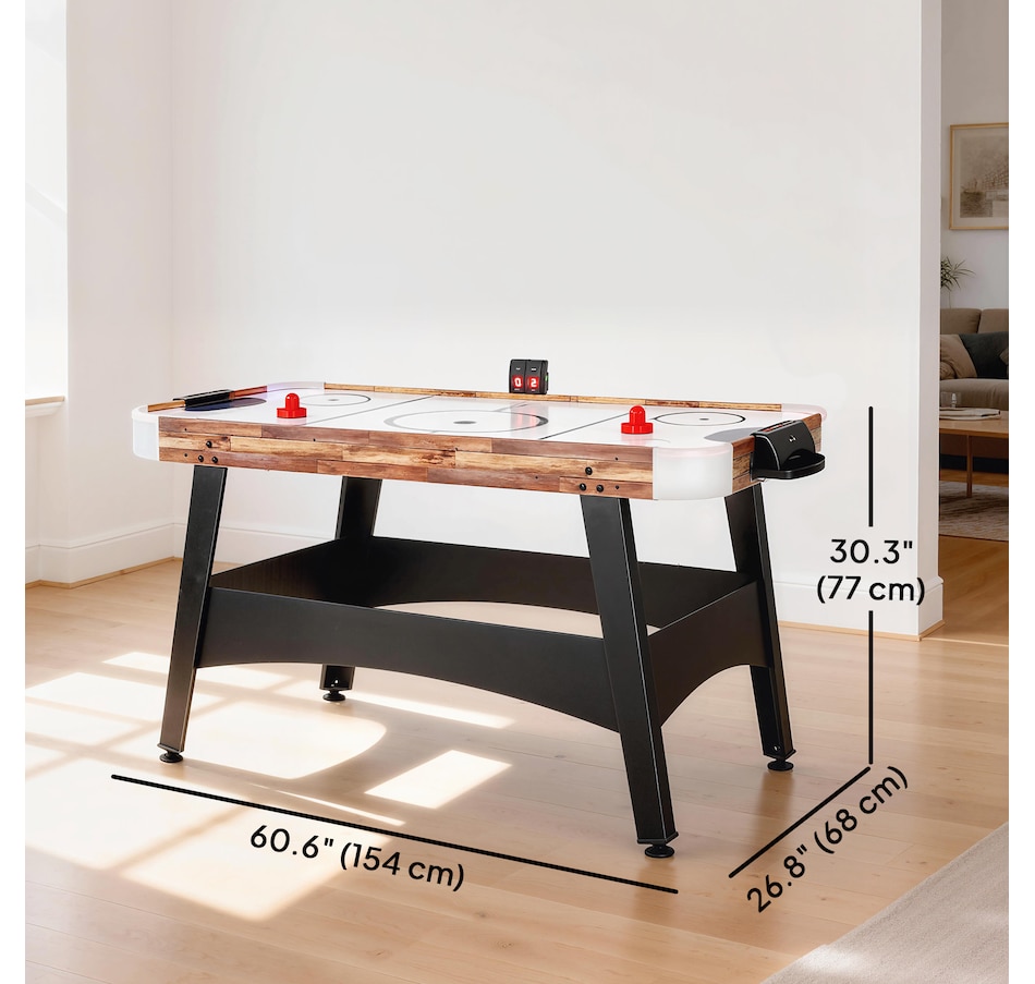 Image 968443_ALTMORE2.jpg, Product 968-443 / Price $143.99, Soozier 61" Air Hockey Table with LED Scoreboard, Pushers, Pucks from Soozier on TSC.ca's Toys & Hobbies department