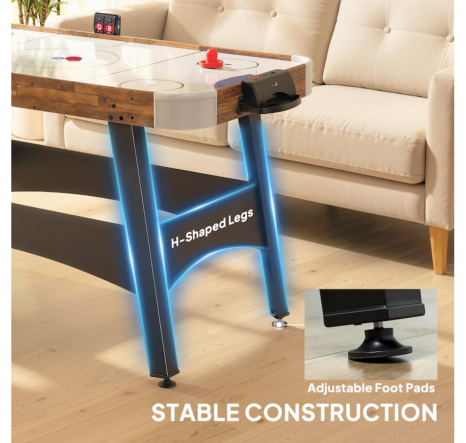 Image 968443_ALTMORE6.jpg, Product 968-443 / Price $143.99, Soozier 61" Air Hockey Table with LED Scoreboard, Pushers, Pucks from Soozier on TSC.ca's Toys & Hobbies department
