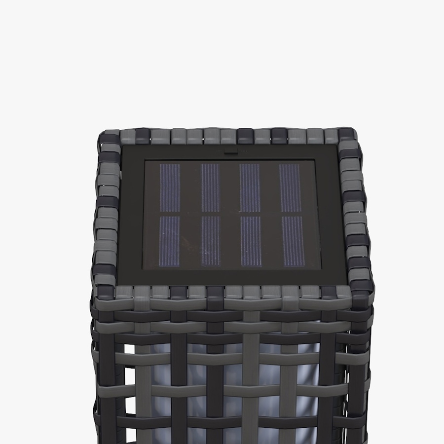 Image 968455_ALTMORE8.jpg, Product 968-455 / Price $44.99, Outsunny Wicker Solar Floor Lamp, Auto On/Off Outdoor Lamp, Grey from Outsunny on TSC.ca's Home & Garden department
