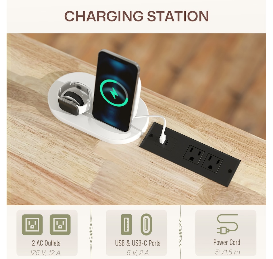 Image 968688_ALTMORE14.jpg, Product 968-688 / Price $359.99, HOMCOM Mobile Kitchen Island with Power Outlet Drop Leaf Kitchen Cart from HOMCOM on TSC.ca's Home & Garden department