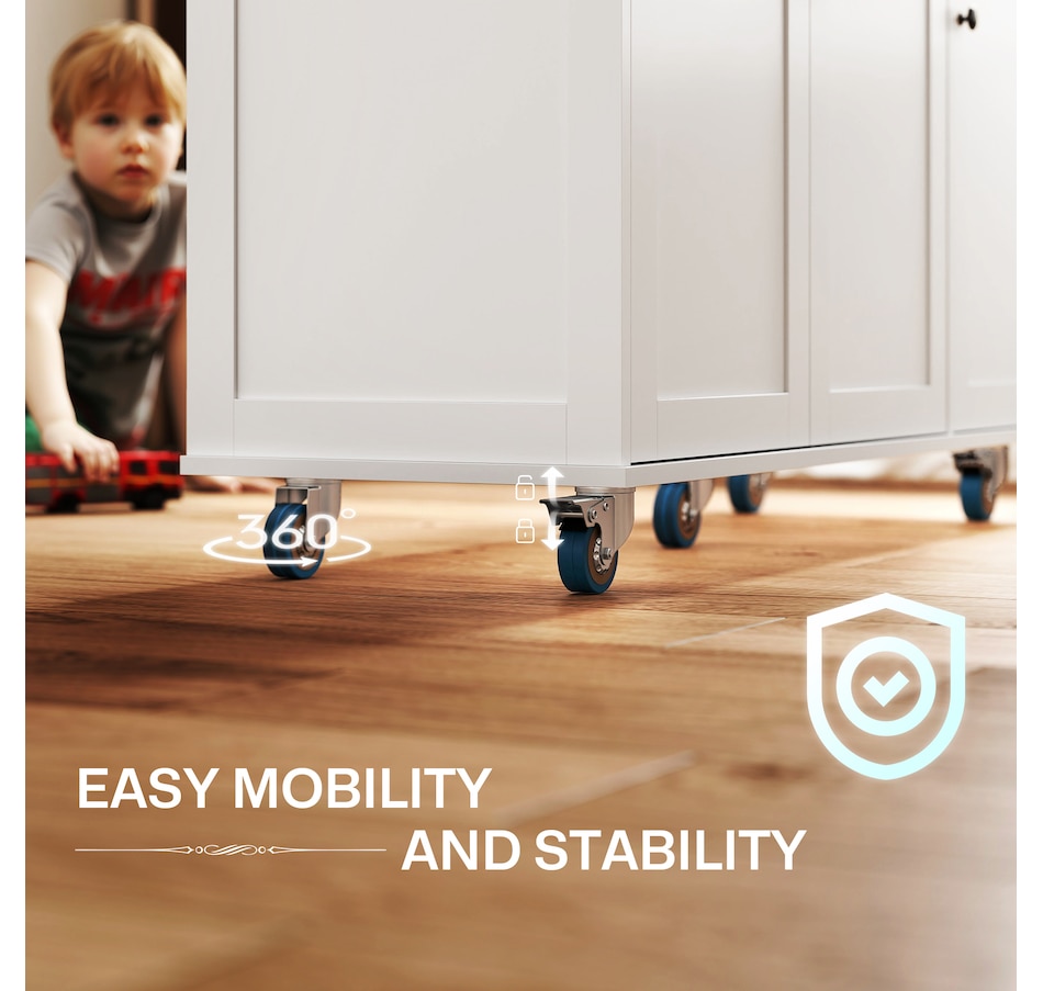 Image 968688_ALTMORE7.jpg, Product 968-688 / Price $359.99, HOMCOM Mobile Kitchen Island with Power Outlet Drop Leaf Kitchen Cart from HOMCOM on TSC.ca's Home & Garden department