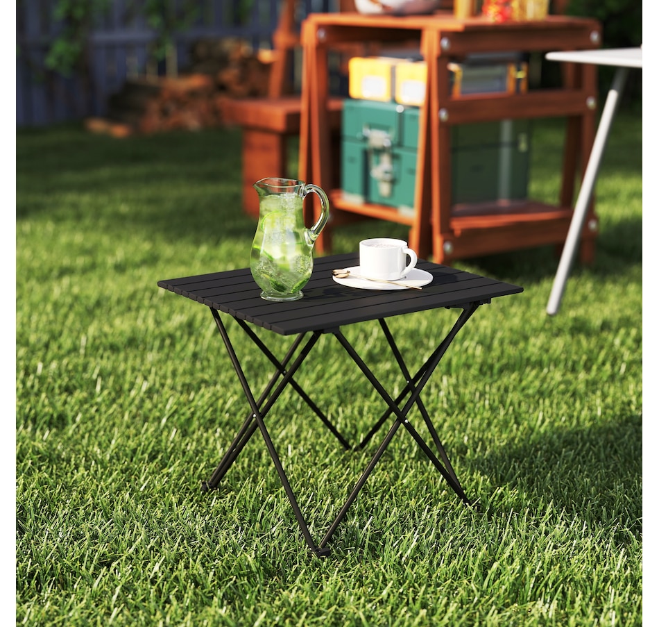 Image 968748_ALTMORE2.jpg, Product 968-748 / Price $44.99, Outsunny 22" Folding Camping Table from Outsunny on TSC.ca's Health & Fitness department