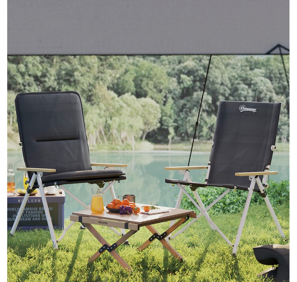 Image 968763_ALTMORE8.jpg, Product 968-763 / Price $139.99, Outsunny Folding Camping Chairs 2 Pack from Outsunny on TSC.ca's Health & Fitness department