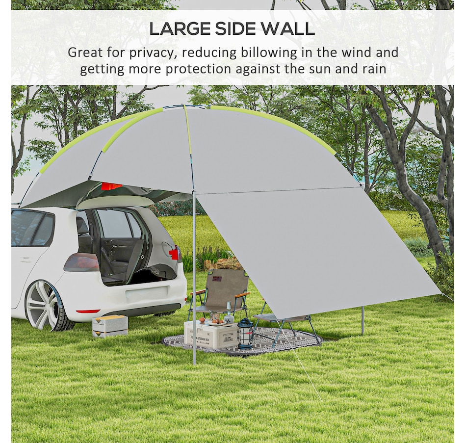 Image 968769_ALTMORE4.jpg, Product 968-769 / Price $89.99, Outsunny Portable Rooftop Car Awning with Side Wall and Carry Bag from Outsunny on TSC.ca's Health & Fitness department