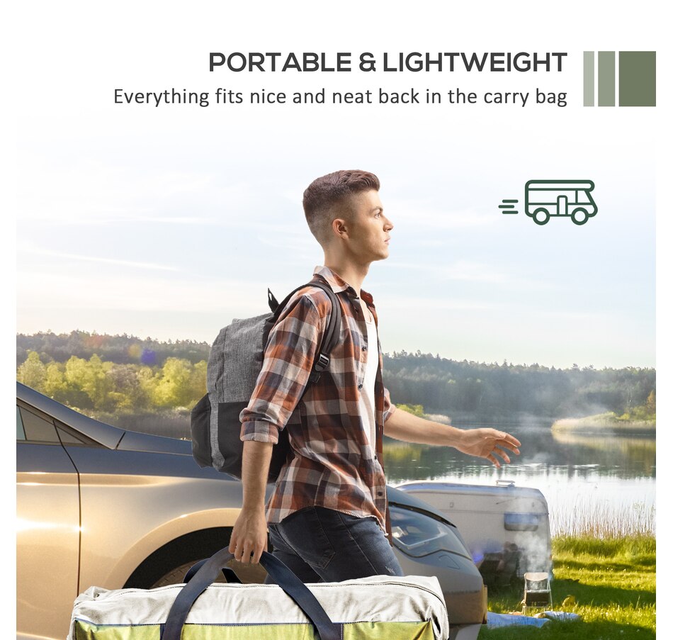 Image 968769_ALTMORE7.jpg, Product 968-769 / Price $89.99, Outsunny Portable Rooftop Car Awning with Side Wall and Carry Bag from Outsunny on TSC.ca's Health & Fitness department