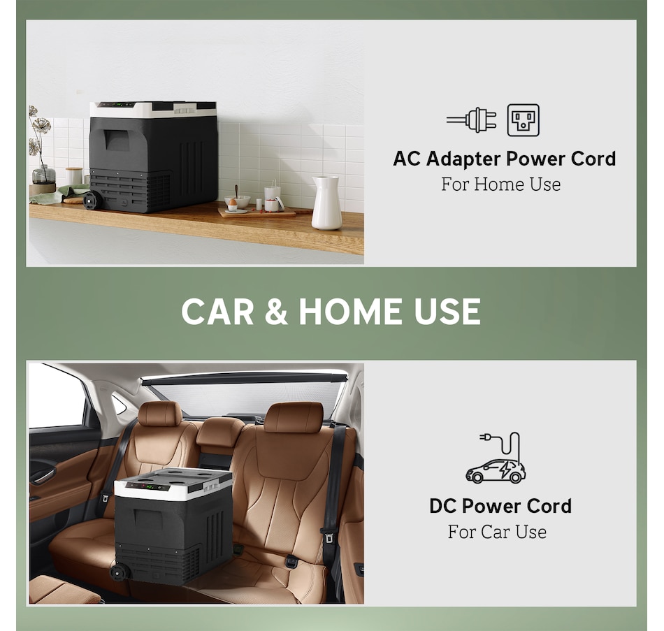 Image 968802_ALTMORE5.jpg, Product 968-802 / Price $298.99, Outsunny Car Fridge Refrigerator, 42 Quart Electric Cooler from Outsunny on TSC.ca's Health & Fitness department
