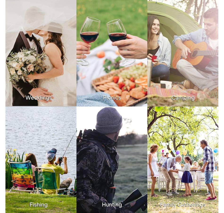 Image 968813_ALTMORE7.jpg, Product 968-813 / Price $94.99, Outsunny 3.4ft Folding Party Cooler for Drinks, Outdoor Cooler Table, White from Outsunny on TSC.ca's Health & Fitness department