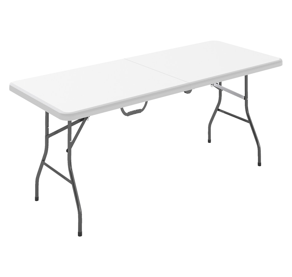 Image 968833.jpg, Product 968-833 / Price $79.99, Outsunny 6ft Folding Table from Outsunny on TSC.ca's Health & Fitness department