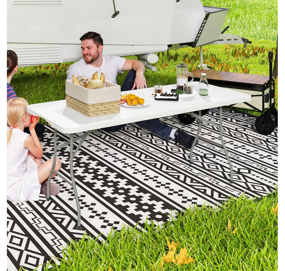 Image 968833_ALTMORE10.jpg, Product 968-833 / Price $79.99, Outsunny 6ft Folding Table from Outsunny on TSC.ca's Health & Fitness department