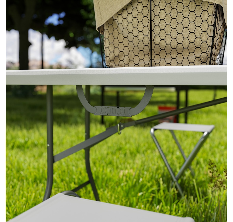 Image 968833_ALTMORE9.jpg, Product 968-833 / Price $79.99, Outsunny 6ft Folding Table from Outsunny on TSC.ca's Health & Fitness department
