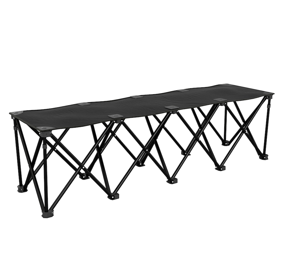 Image 968851.jpg, Product 968-851 / Price $80.99, Outsunny Portable 4-Seater Folding Team Sports Sideline Bench from Outsunny on TSC.ca's Health & Fitness department