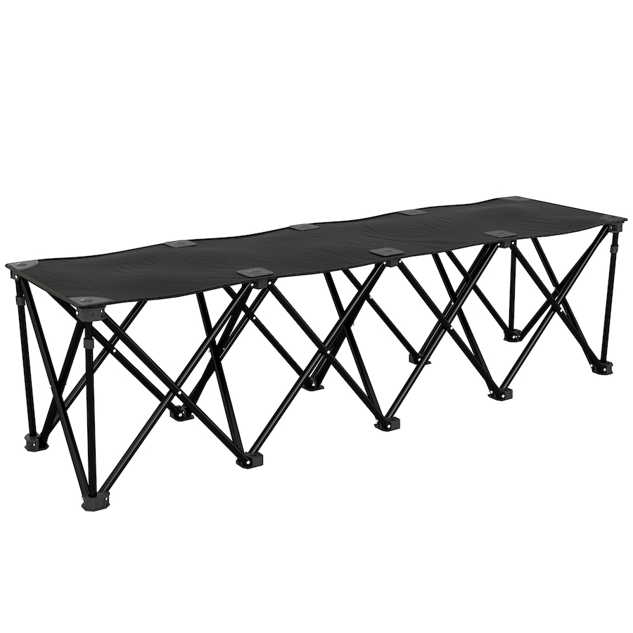 Image 968851.jpg, Product 968-851 / Price $54.99, Outsunny 4-Seater Folding Team Sports Sideline Bench, Folding Bench Chair from Outsunny on TSC.ca's Health & Fitness department