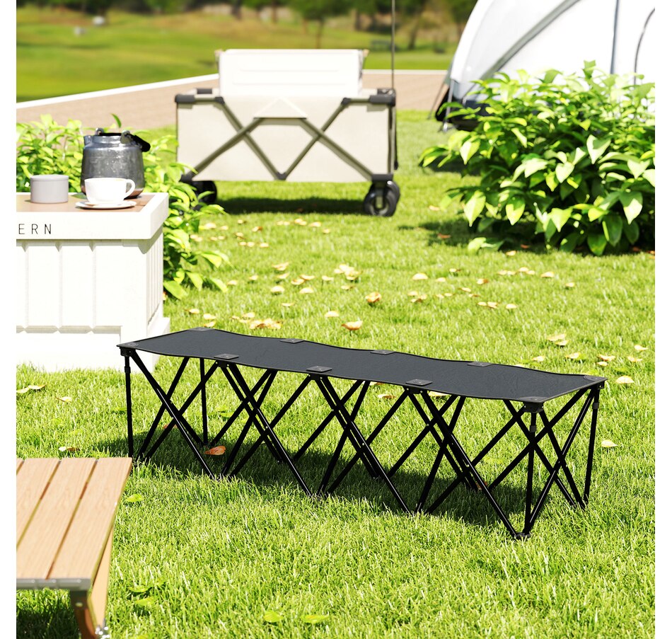 Image 968851_ALTMORE8.jpg, Product 968-851 / Price $80.99, Outsunny Portable 4-Seater Folding Team Sports Sideline Bench from Outsunny on TSC.ca's Health & Fitness department