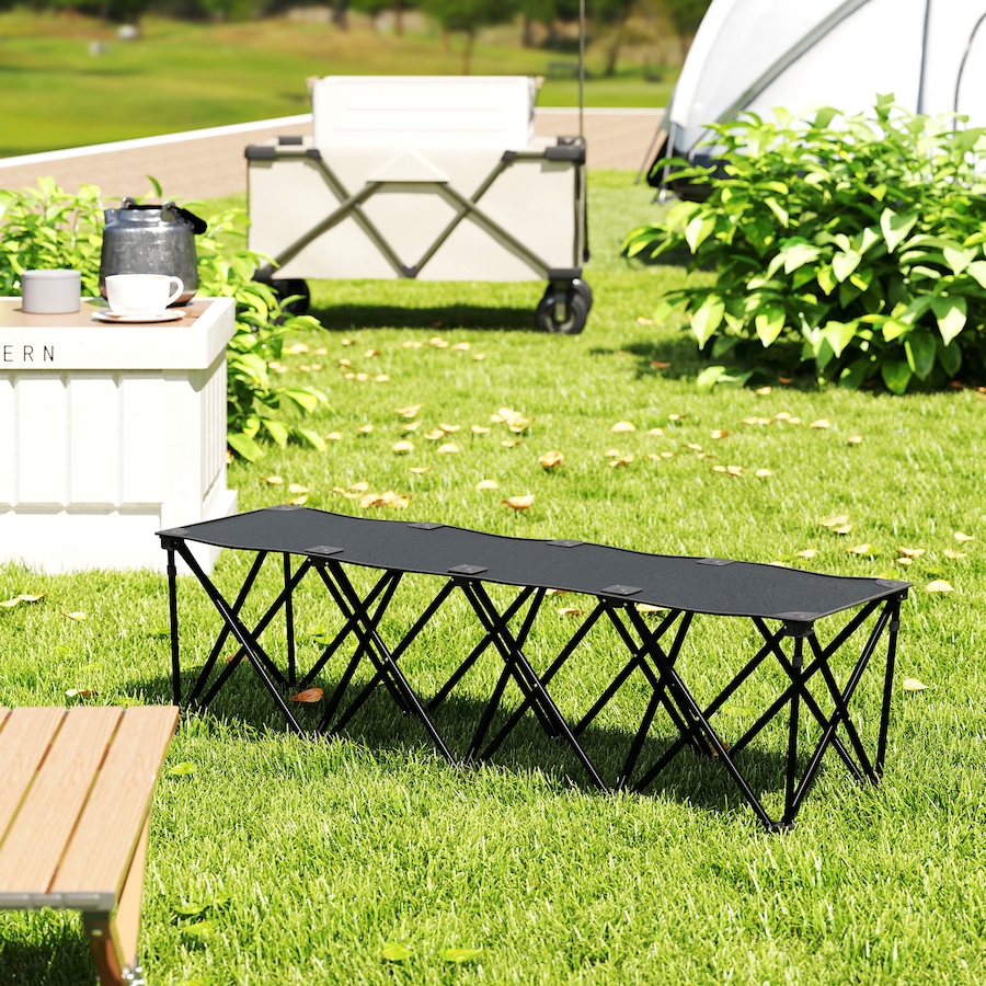 Image 968851_ALTMORE8.jpg, Product 968-851 / Price $54.99, Outsunny 4-Seater Folding Team Sports Sideline Bench, Folding Bench Chair from Outsunny on TSC.ca's Health & Fitness department