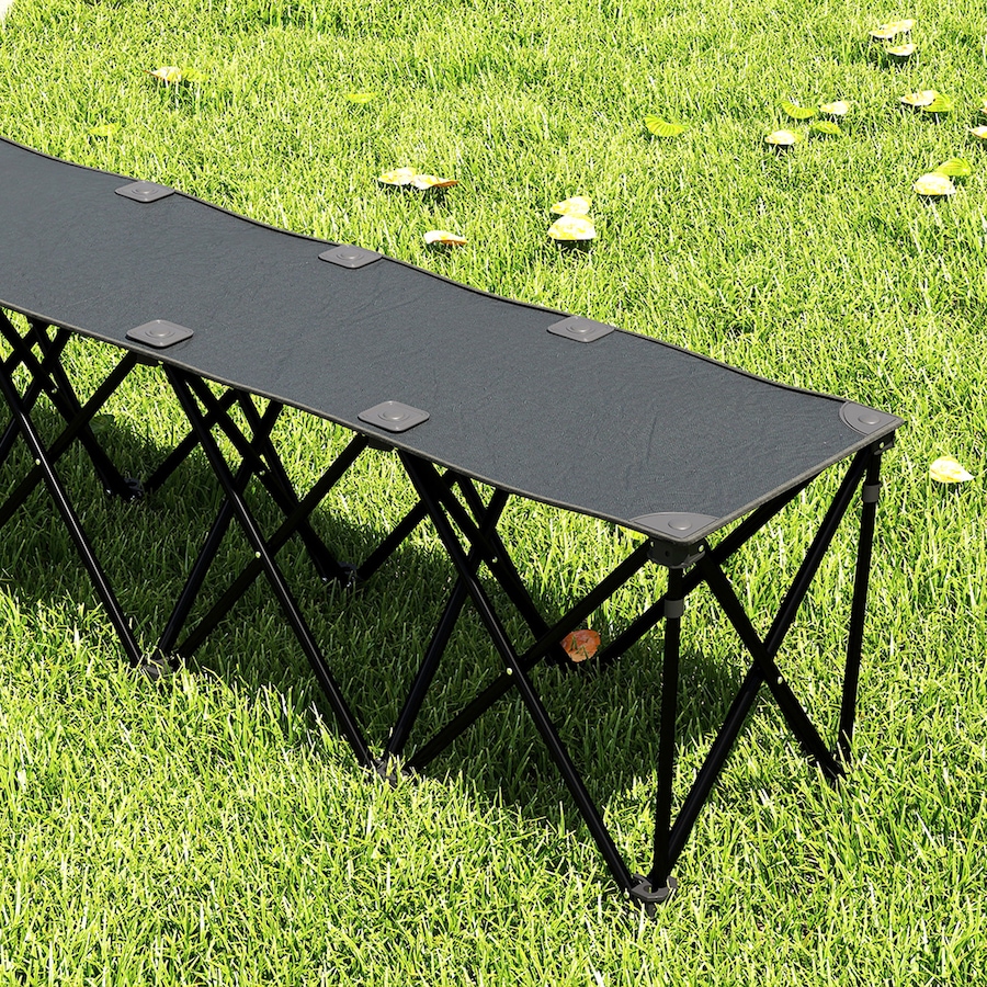 Image 968851_ALTMORE9.jpg, Product 968-851 / Price $54.99, Outsunny 4-Seater Folding Team Sports Sideline Bench, Folding Bench Chair from Outsunny on TSC.ca's Health & Fitness department