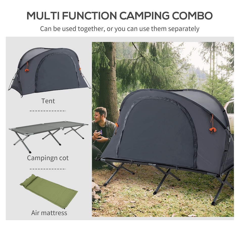 Image 968861_ALTMORE4.jpg, Product 968-861 / Price $179.99, Outsunny Camping Tent Cot from Outsunny on TSC.ca's Health & Fitness department