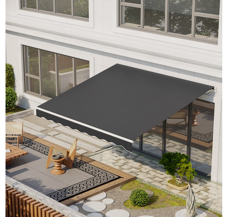 Image 969237_ALTMORE33.jpg, Product 969-237 / Price $329.99 - $419.99, Outsunny 12' x 10' Electric Awning from Outsunny on TSC.ca's Home & Garden department