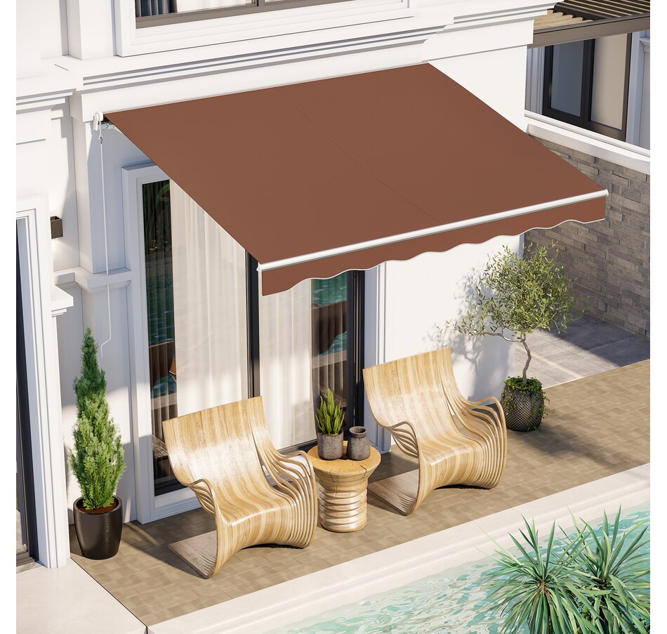 Image 969237_ALTMORE41.jpg, Product 969-237 / Price $329.99 - $419.99, Outsunny 12' x 10' Electric Awning from Outsunny on TSC.ca's Home & Garden department