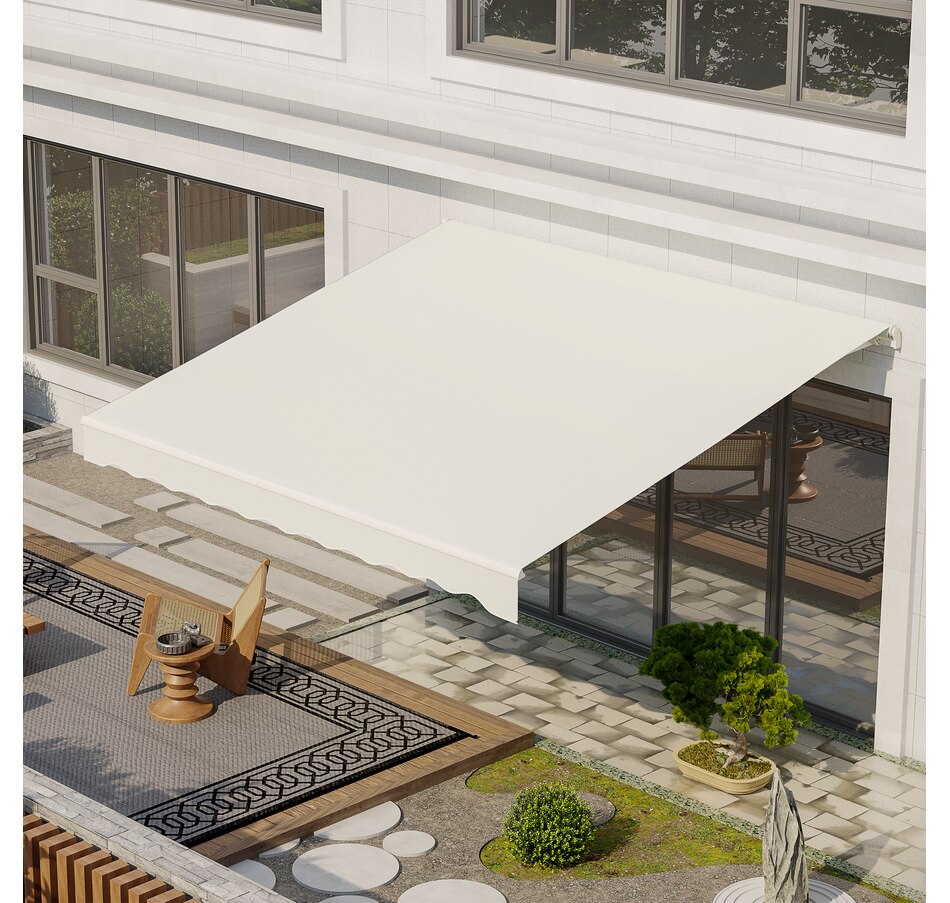 Image 969237_ALTMORE49.jpg, Product 969-237 / Price $329.99 - $419.99, Outsunny 12' x 10' Electric Awning from Outsunny on TSC.ca's Home & Garden department