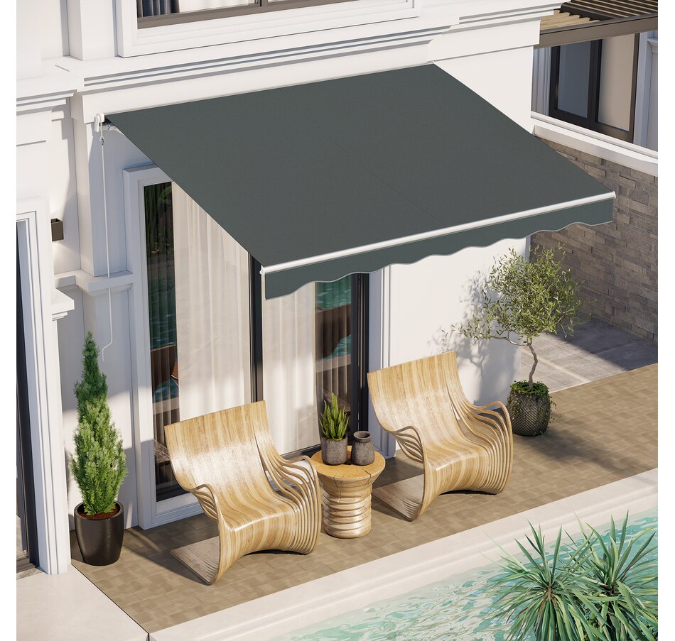 Image 969237_ALTMORE57.jpg, Product 969-237 / Price $329.99 - $419.99, Outsunny 12' x 10' Electric Awning from Outsunny on TSC.ca's Home & Garden department