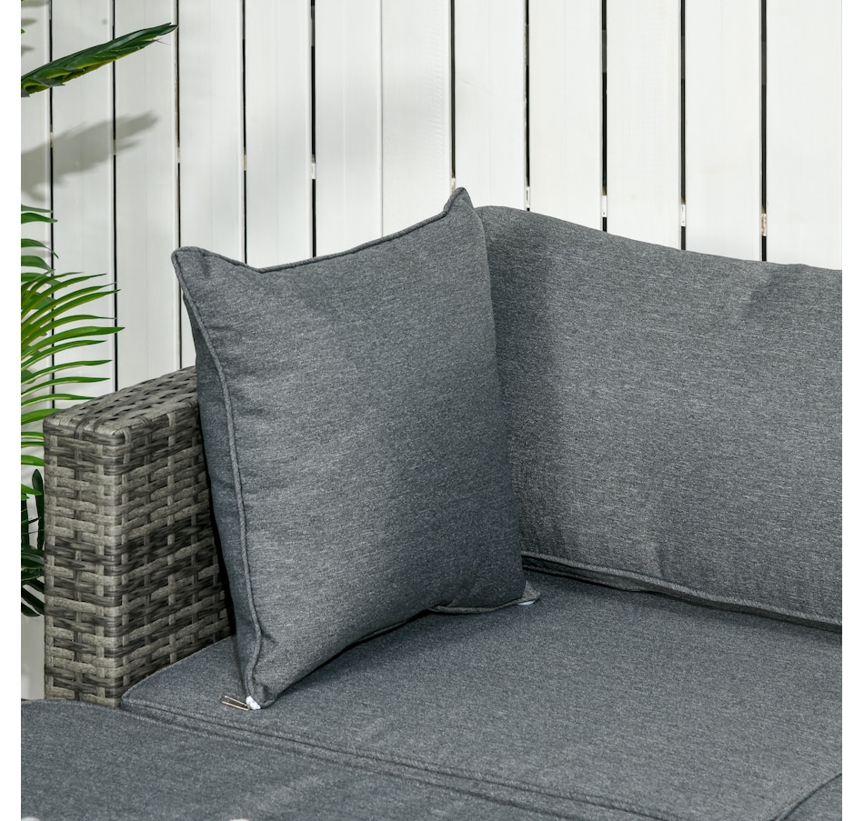 Image 969250_ALTMORE30.jpg, Product 969-250 / Price $689.99, Outsunny Patio Wicker Sofa Furniture Set with Cushions Mixed 6 Pieces grey from Outsunny on TSC.ca's Home & Garden department