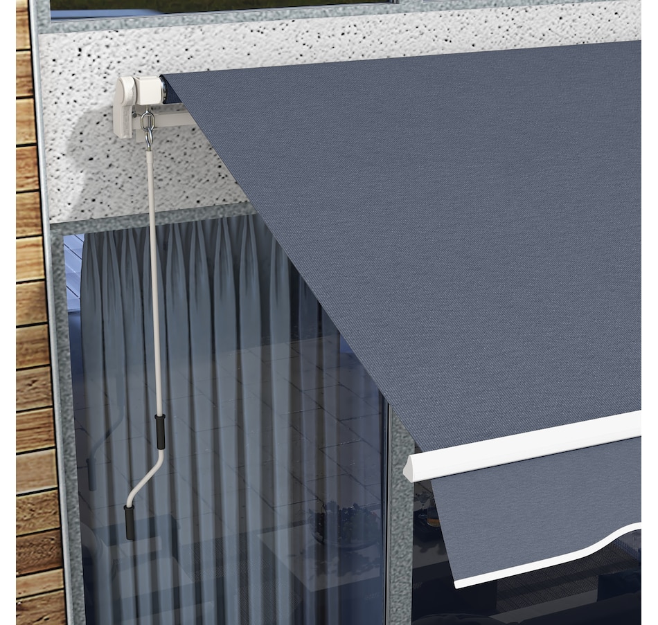 Image 969261_ALTMORE23.jpg, Product 969-261 / Price $289.99, Outsunny 12' x 8' Retractable Awning from Outsunny on TSC.ca's Home & Garden department