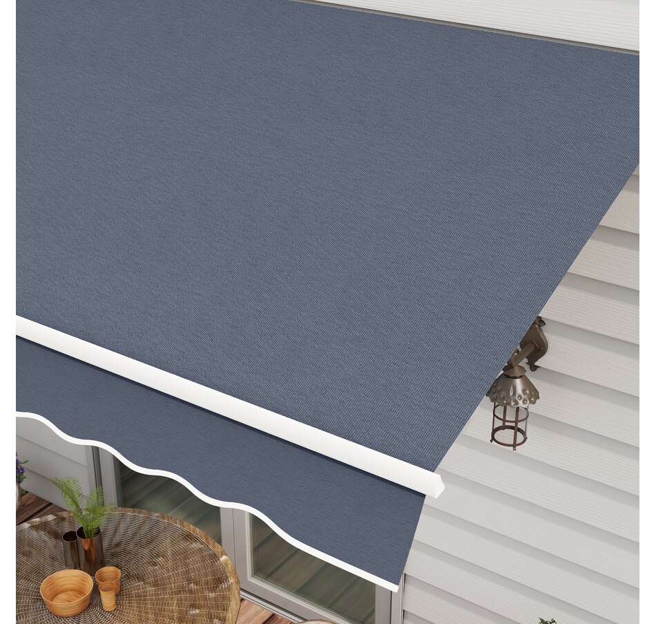 Image 969261_ALTMORE24.jpg, Product 969-261 / Price $289.99, Outsunny 12' x 8' Retractable Awning from Outsunny on TSC.ca's Home & Garden department