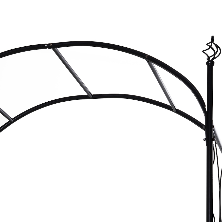Image 969271_ALTMORE7.jpg, Product 969-271 / Price $126.99, Outsunny Metal Garden Arbor Arch with Scrollwork Doors from Outsunny on TSC.ca's Home & Garden department