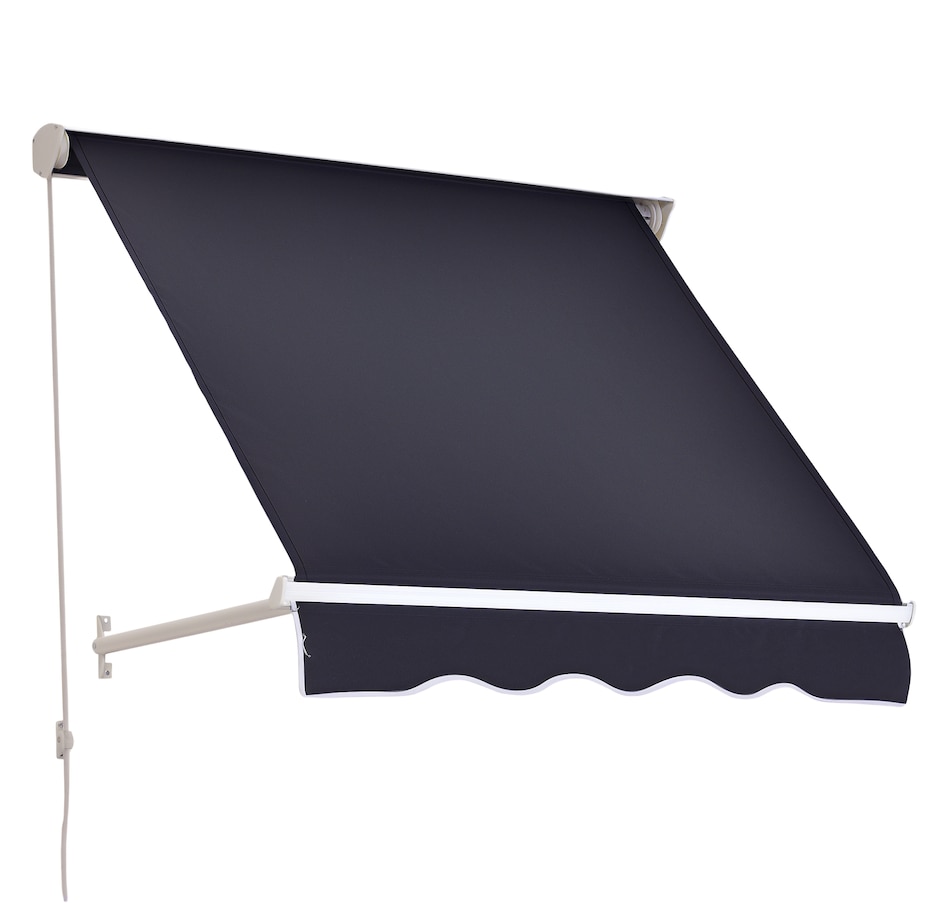Image 969283.png, Product 969-283 / Price $75.99, Outsunny 4'x 2' Retractable Window Door Awning from Outsunny on TSC.ca's Home & Garden department