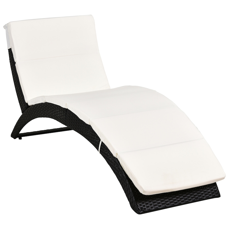 Image 969311.jpg, Product 969-311 / Price $239.99, Outsunny Patio Rattan Chaise lounger from Outsunny on TSC.ca's Home & Garden department