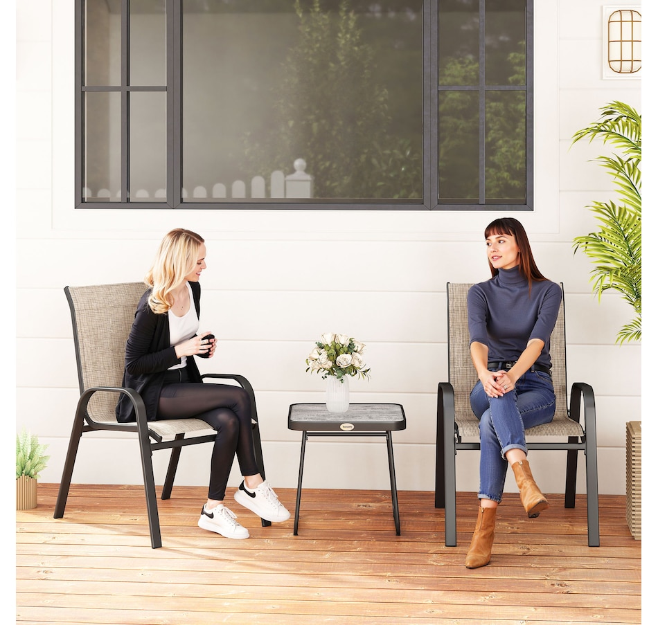 Image 969361_ALTMORE24.jpg, Product 969-361 / Price $134.99, Outsunny 3-Piece Patio Bistro Set from Outsunny on TSC.ca's Home & Garden department