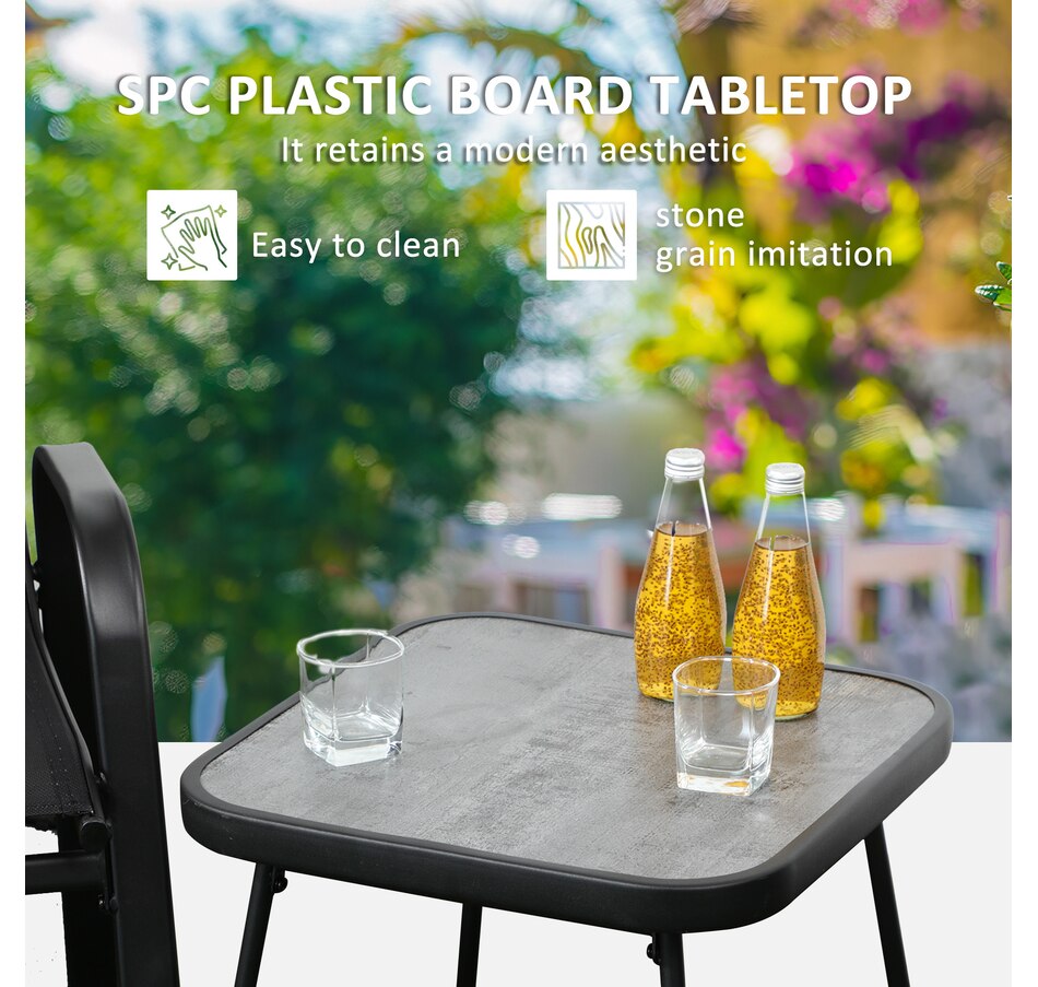 Image 969361_ALTMORE4.jpg, Product 969-361 / Price $134.99, Outsunny 3-Piece Patio Bistro Set from Outsunny on TSC.ca's Home & Garden department