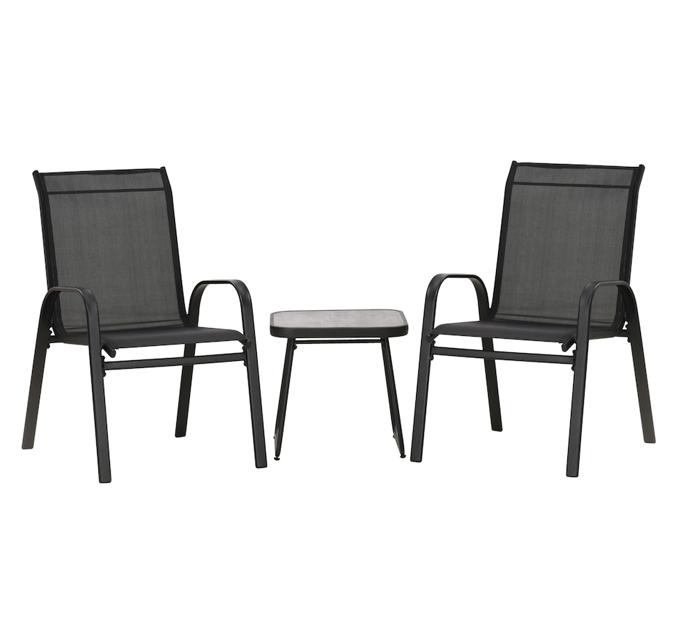 Image 969361_ST01.jpg, Product 969-361 / Price $134.99, Outsunny 3-Piece Patio Bistro Set from Outsunny on TSC.ca's Home & Garden department