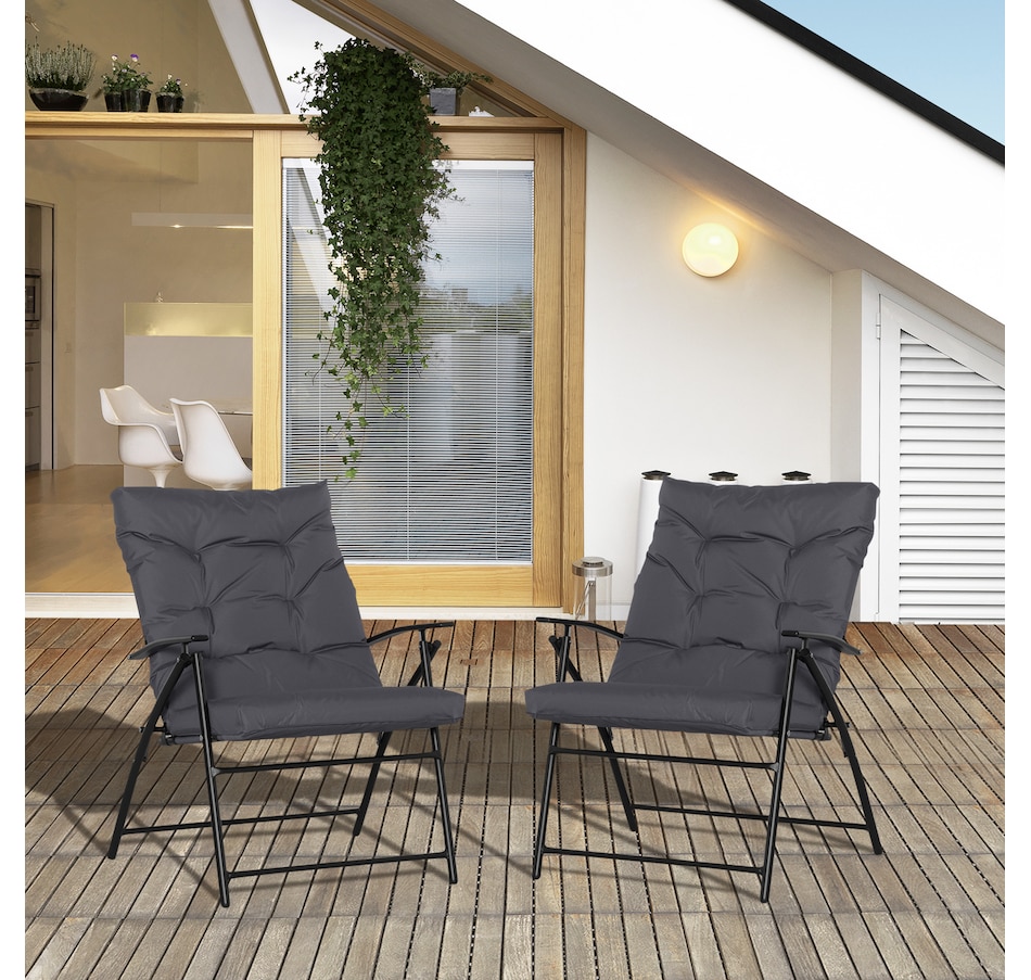 Image 969367_ALTMORE9.jpg, Product 969-367 / Price $139.99 - $144.99, Outsunny 2PCs Foldable Camping Chairs with Adjustable Backrest for Outdoor from Outsunny on TSC.ca's Home & Garden department