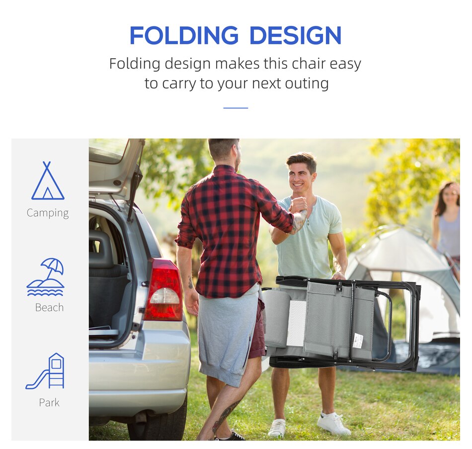 Image 969370_ALTMORE3.jpg, Product 969-370 / Price $179.99, Outsunny Set of 4 Portable Folding Recliner with Adjustable Backrest from Outsunny on TSC.ca's Home & Garden department