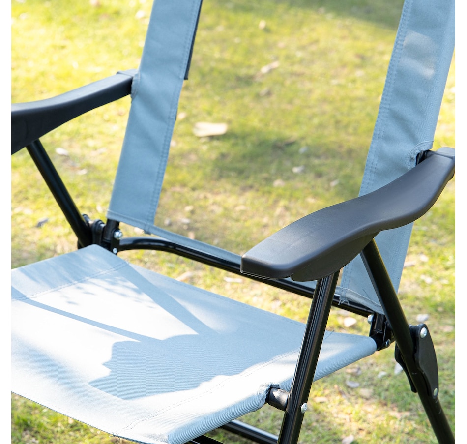 Image 969370_ALTMORE8.jpg, Product 969-370 / Price $179.99, Outsunny Set of 4 Portable Folding Recliner with Adjustable Backrest from Outsunny on TSC.ca's Home & Garden department