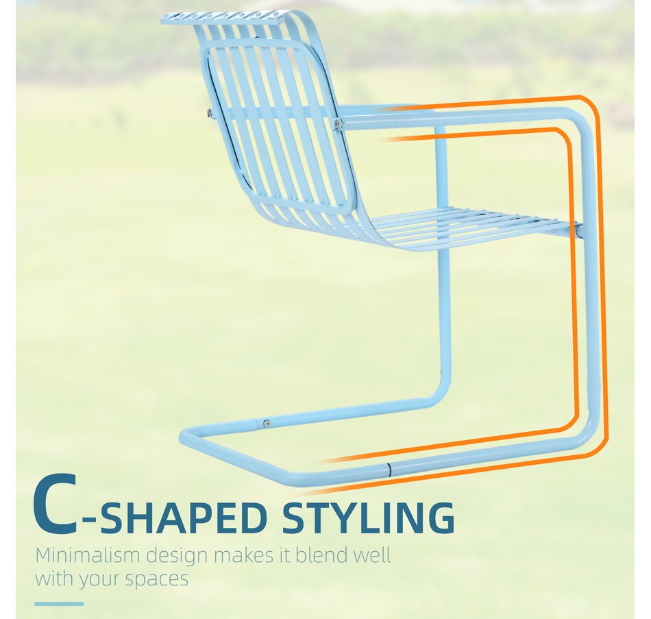 Image 969389_ALTMORE4.jpg, Product 969-389 / Price $181.99, Outsunny 3 Piece Outdoor Bistro Set from Outsunny on TSC.ca's Home & Garden department