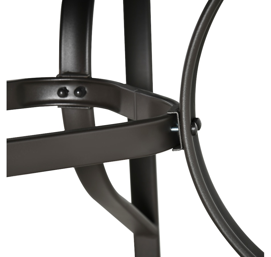 Image 969392_ALTMORE7.jpg, Product 969-392 / Price $489.99, Outsunny 8 Pieces Patio Dining Set with Umbrella, 6 Chairs and Table, Grey from Outsunny on TSC.ca's Home & Garden department