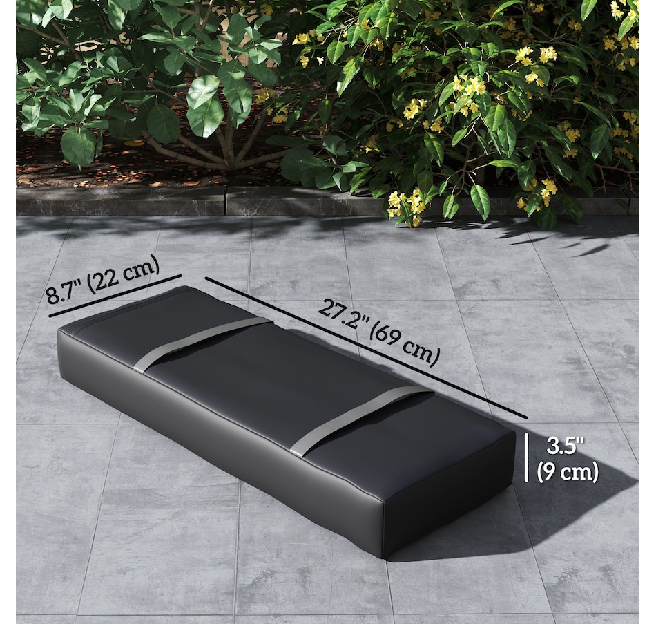 Image 969408_ALTMORE2.jpg, Product 969-408 / Price $24.99, Outsunny 2PCS Umbrella Base Weight Bag, Umbrella Stand Weights, Black from Outsunny on TSC.ca's Home & Garden department