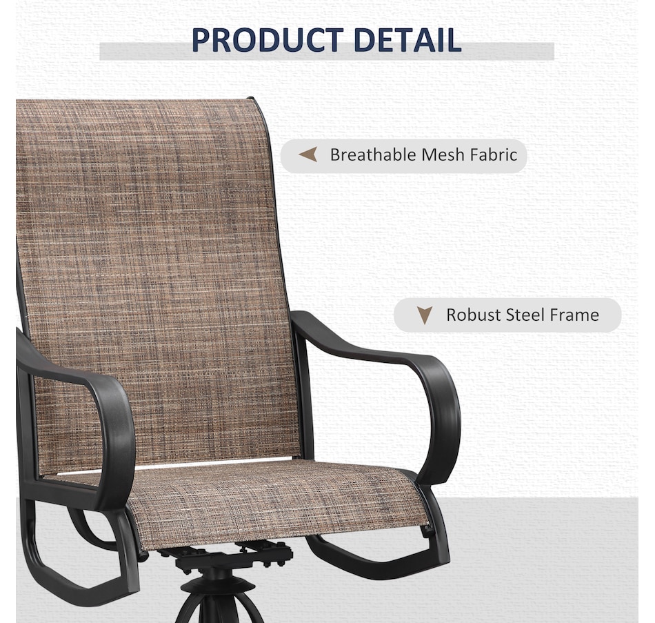 Image 969445_ALTMORE13.jpg, Product 969-445 / Price $699.99, Outsunny 5-Piece Outdoor Patio Dining Set, Black from Outsunny on TSC.ca's Home & Garden department