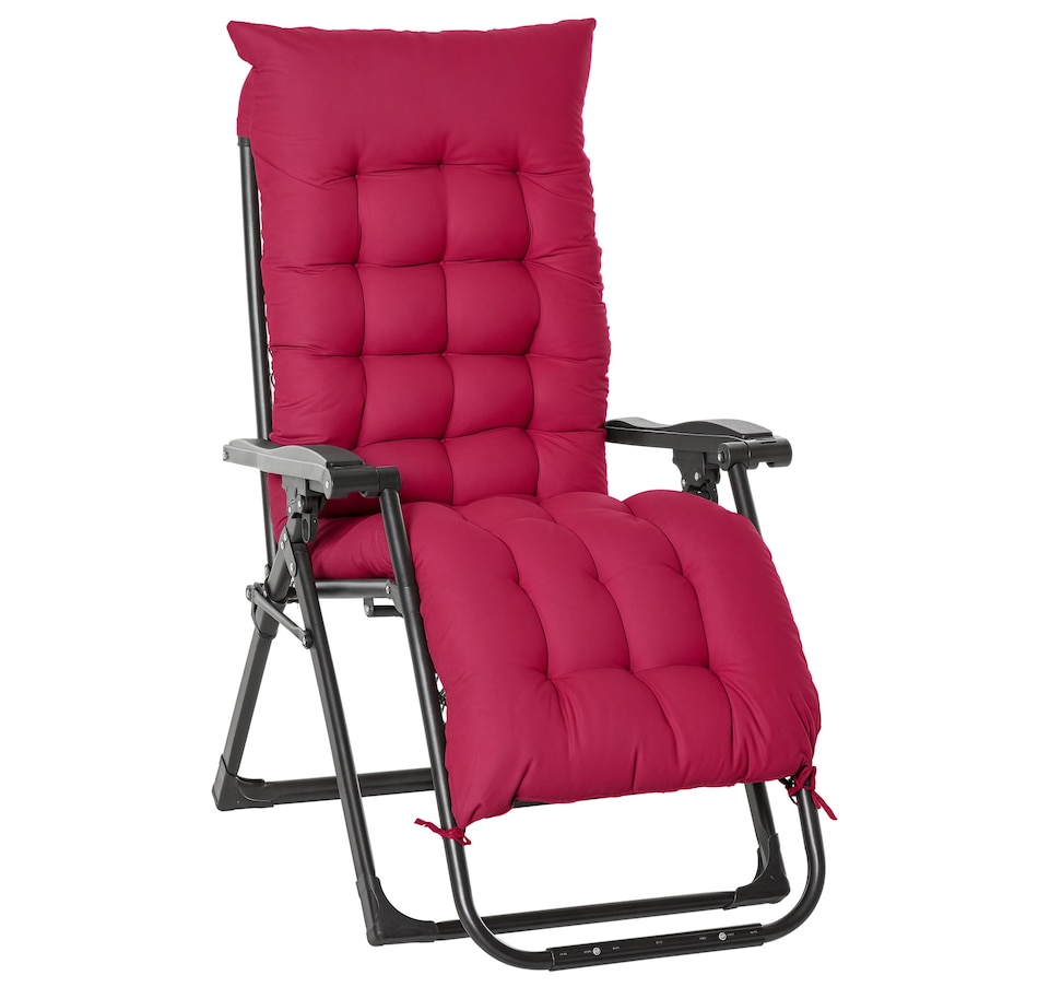 Image 969448_ST02.jpg, Product 969-448 / Price $94.99 - $109.99, Outsunny Reclining Zero Gravity Chair Folding Sun Lounger Cushion Headrest from Outsunny on TSC.ca's Home & Garden department