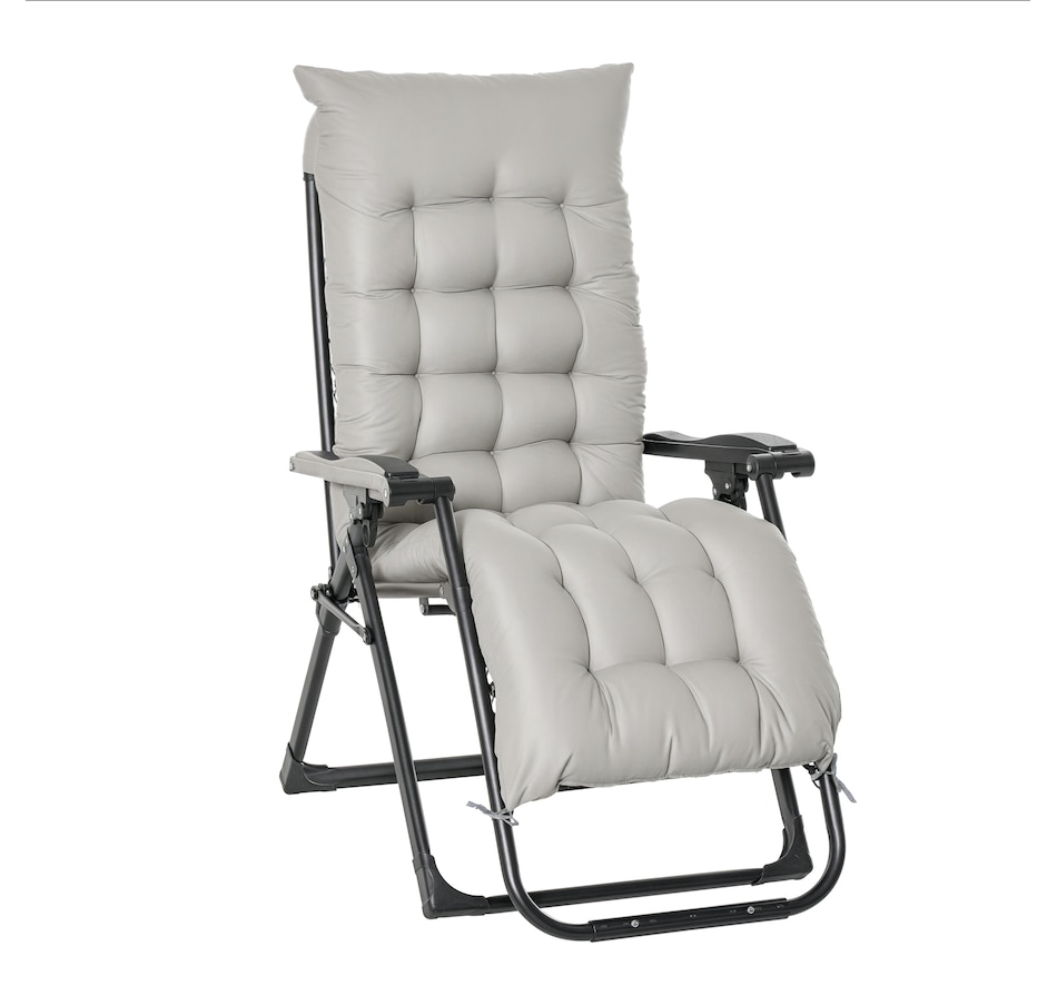 Image 969448_ST03.jpg, Product 969-448 / Price $94.99 - $109.99, Outsunny Reclining Zero Gravity Chair Folding Sun Lounger Cushion Headrest from Outsunny on TSC.ca's Home & Garden department