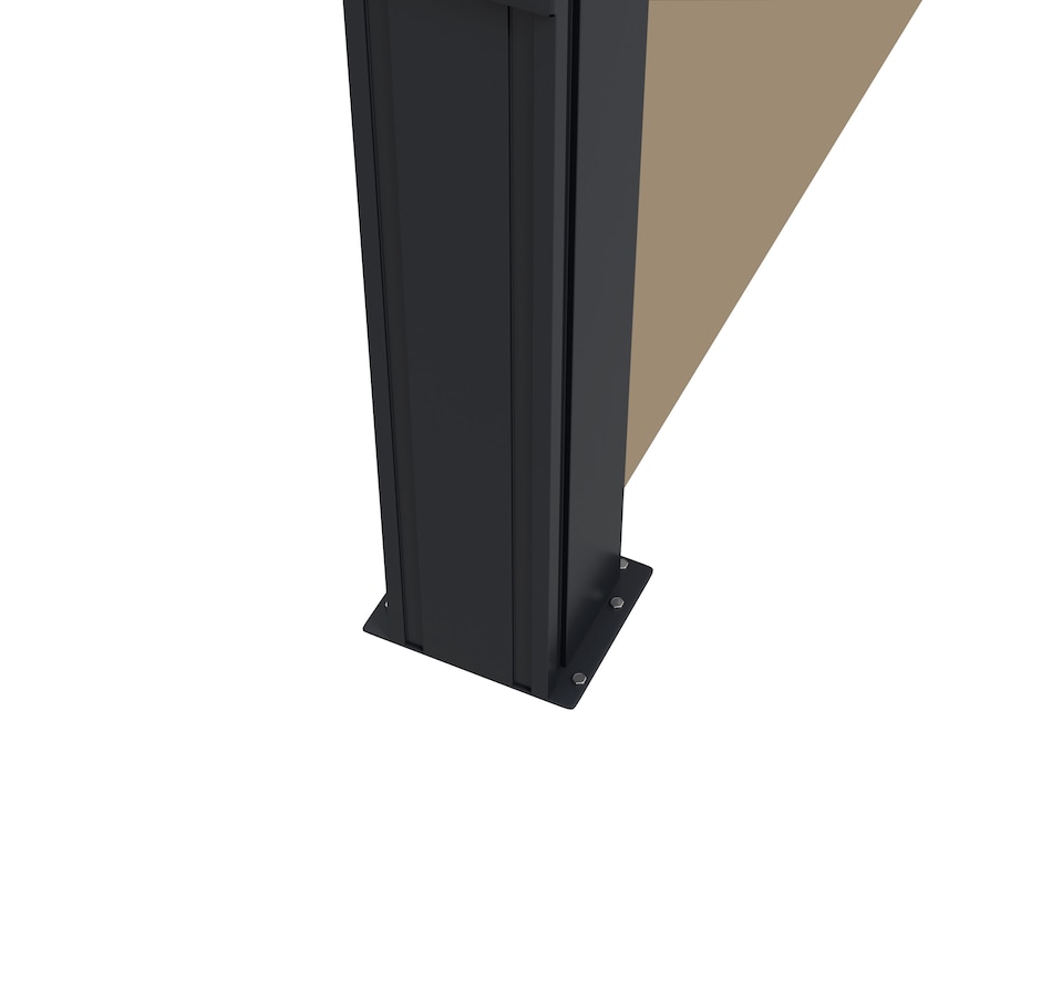 Image 976192_ALTMORE8.jpg, Product 976-192 / Price $129.99, Outsunny 13' x 6' Retractable Side Awning, Garden Privacy Screen, Khaki from Outsunny on TSC.ca's Home & Garden department