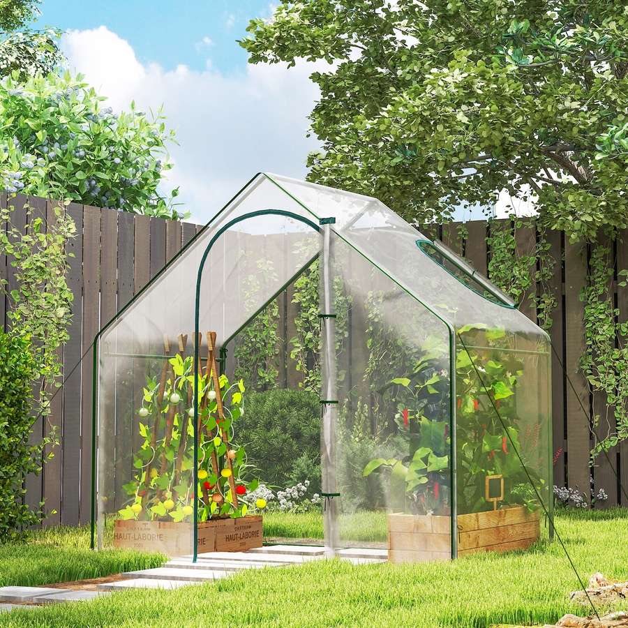 Image 976215_ALTMORE1.jpg, Product 976-215 / Price $49.99, Outsunny 6 x 3.3 x 5.5ft Garden Greenhouse Mini Flower Plant Growing Tent from Outsunny on TSC.ca's Home & Garden department