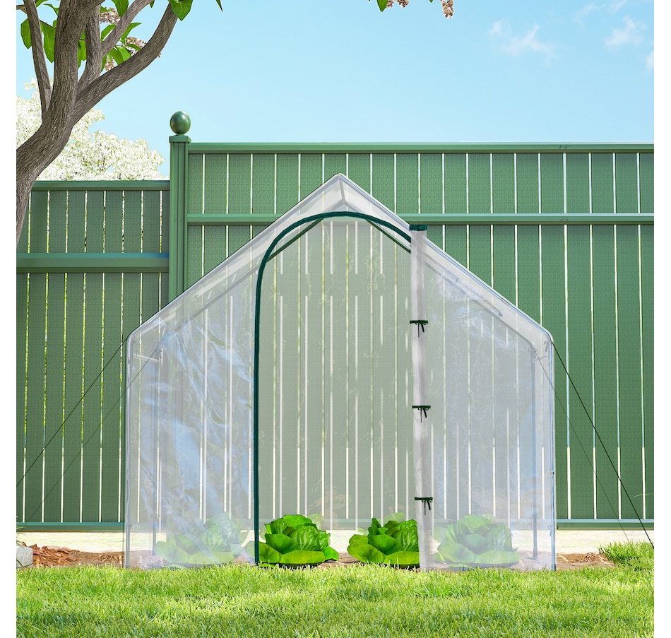 Image 976215_ALTMORE6.jpg, Product 976-215 / Price $57.99, Outsunny 6 x 3.3 x 5.5ft Garden Greenhouse Mini Flower Plant Growing Tent from Outsunny on TSC.ca's Home & Garden department