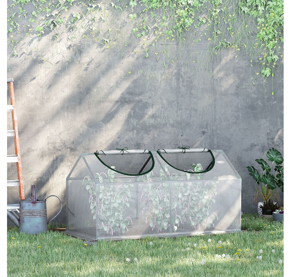 Image 976222_ALTMORE1.jpg, Product 976-222 / Price $36.99, Outsunny 47" x 24" x 24" Portable Mini Tunnel Greenhouse Garden Warm House from Outsunny on TSC.ca's Home & Garden department